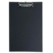 D.rect Deska A4 PVC z klipem czarna 348623 - Deski z klipsem - miniaturka - grafika 1