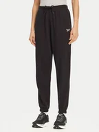 Spodnie sportowe damskie - Reebok Spodnie dresowe 100071691 Czarny Regular Fit - miniaturka - grafika 1