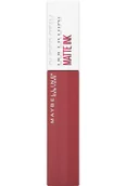 Szminki - Maybelline New York Super Stay, szminka w płynie Initiator, 5ml - miniaturka - grafika 1