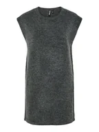 Sukienki - Pieces Sukienka dzianinowa "Pcjiko" w kolorze antracytowym - miniaturka - grafika 1