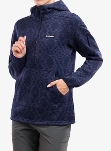Bluza damska Columbia Sweater Weather Hooded Pullover - noctur/nocturn - Bluzy sportowe damskie - miniaturka - grafika 1