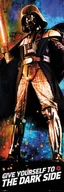 Plakaty - Plakat, Star Wars Gwiezdne Wojny Vader Give yourself to the dark side, 53x158 cm - miniaturka - grafika 1