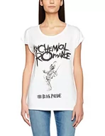 Koszulki i topy damskie - Mister Tee Mister Tee Damskie Ladies My Chemical Romace Black Parade Cover T-shirty, białe, L MT413 - miniaturka - grafika 1