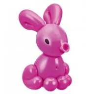 Figurki dla dzieci - Cobi 12304. Squeakee Minis. Interaktywny balonikowy króliczek Poppy - miniaturka - grafika 1