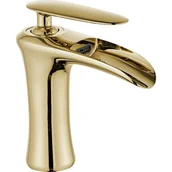 Baterie umywalkowe - Mexen Lyra bateria umywalkowa, złota - 745300-50 - miniaturka - grafika 1