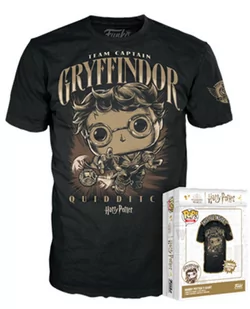 harry potter - harry "quidditch" - t-shirt pop (s) - Figurki kolekcjonerskie - miniaturka - grafika 1