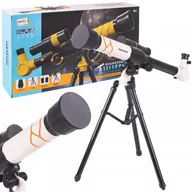 Mały naukowiec - Luneta Teleskop Na Statywie 3X Okular 20X30X40X U457 - miniaturka - grafika 1