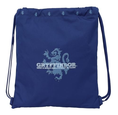 HARRY POTTER CAPTAIN duży plecak z płaskim workiem, idealny dla dzieci w różnym wieku, wygodny i wszechstronny, jakość i wytrzymałość, 35 x 40 cm, Granatowy, M, Casual