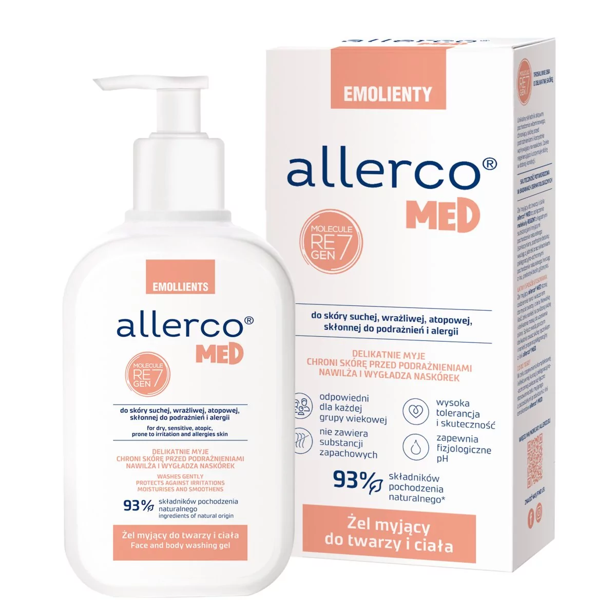 Pharmena Allerco żel myjący do skóry alergicznej 200ml