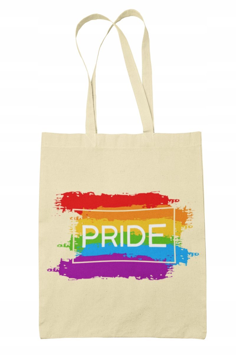 Torba Shopper-Materiałowa-Na Ramie-Lgbt Pride-
