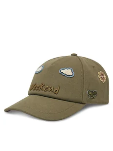 Weekend Max Mara Czapka z daszkiem Urbania 2515571054 Khaki - Czapki i chusty sportowe męskie - miniaturka - grafika 1