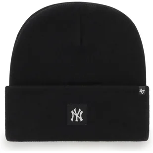Czapka - Beanie - Compact Alt - NY Yankees Logo - czarna - Czapki narciarskie - miniaturka - grafika 1
