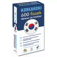 Książki obcojęzyczne do nauki języków - Koreański. 600 fiszek. Trening od podstaw - miniaturka - grafika 1