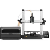Drukarki 3D - Drukarka 3D ANYCUBIC Kobra 3 V2 Combo Wi-Fi, LAN + Hotend + Filament PLA Fioletowy - miniaturka - grafika 1