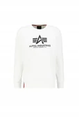 Bluzy męskie - Bluza Alpha Industries Basic Sweater white XXL - miniaturka - grafika 1