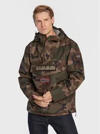 Kurtki męskie - Napapijri Kurtka anorak Rainforest NP0A4GME Zielony Regular Fit - miniaturka - grafika 1