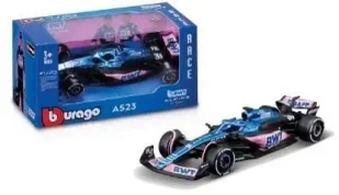Race BTW Alpine F1 Team A523 #31 Ocon BBURAGO - Samochody i pojazdy dla dzieci - miniaturka - grafika 1