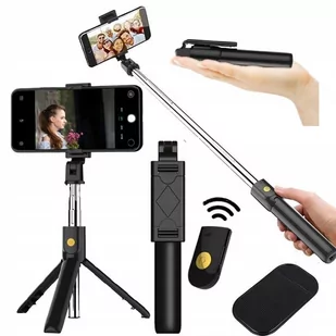Kijek do Selfie Tripod Uchwyt 4w1 Pilot / Biuro Ochrony Smartfona - Selfie stick - miniaturka - grafika 1