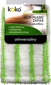 Miotły, szufle, mopy - KOKO - Zapas do mopa płaskiego - mikrofibra - uniwersalny - KO-4947 - miniaturka - grafika 1