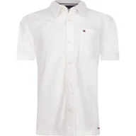 Bluzki dla chłopców - Tommy Hilfiger Koszula | Regular Fit - miniaturka - grafika 1