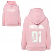 Bluzy dla dziewczynek - Bluza dziecinna /młodzieżowa Łobuziara 3/4 - miniaturka - grafika 1