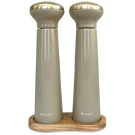 Pojemniki na przyprawy - Kassel Zestaw młynków do soli i pieprzu, szary 93577 - miniaturka - grafika 1