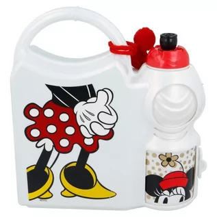 Lunch boxy - Disney MICKEY MOUSE Minnie Mouse Zestaw lunchbox i bidon 400 ml 13216 - grafika 1