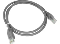 Kable miedziane - Patch-cord U/UTP kat.6 PVC 0.25m szary ALANTEC  - ALANTEC - miniaturka - grafika 1