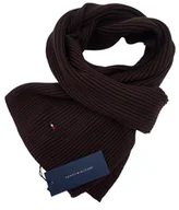 Apaszki i szaliki damskie - Szalik Tommy Hilfiger bawełna Brąz - miniaturka - grafika 1