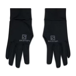 Rękawiczki - Rękawiczki Damskie Salomon - Agile Warm Glove U 390144 01 L0 Black - grafika 1