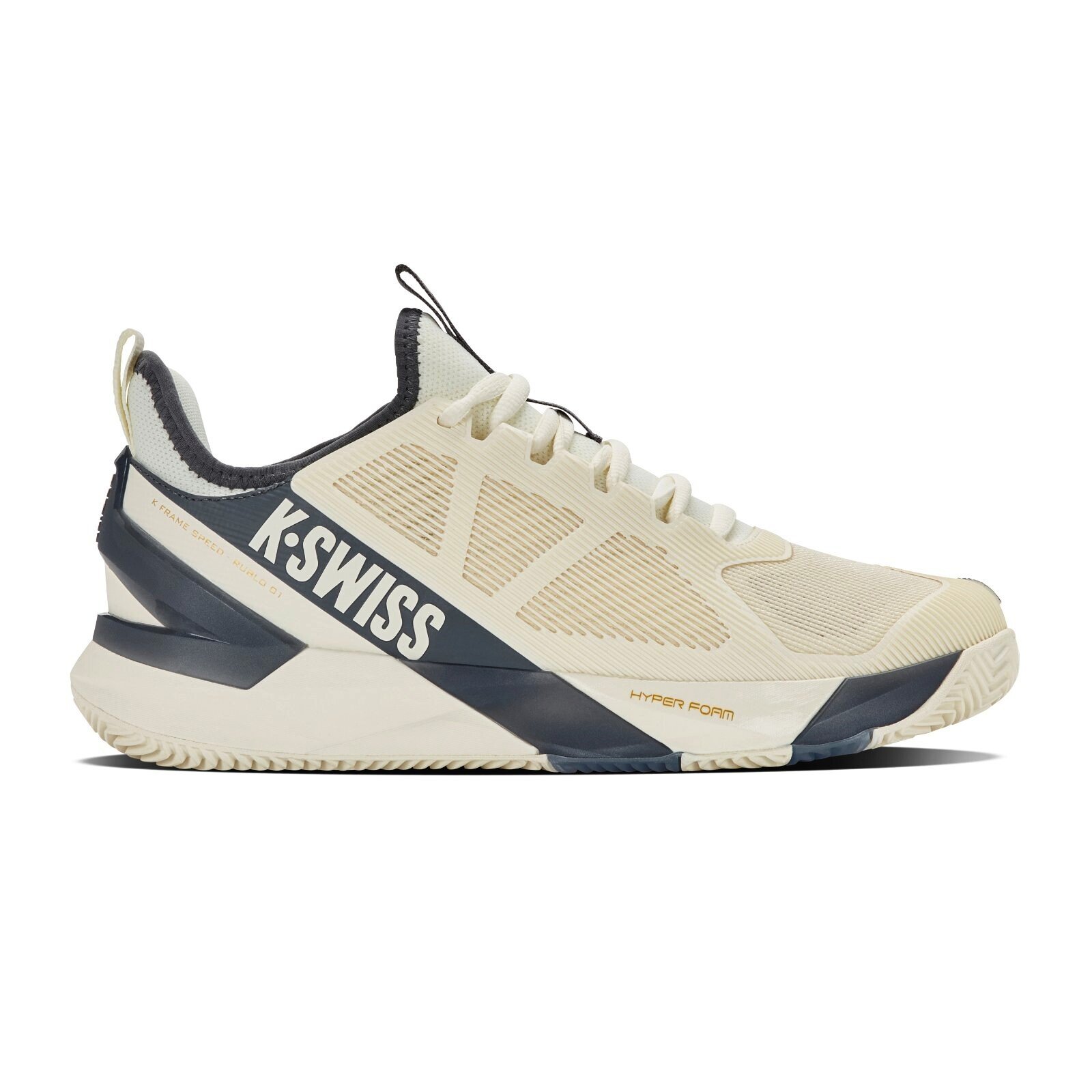 Męskie buty tenisowe K-Swiss K Frame Speed Rublo Clay Egret/Turbulence EUR 42