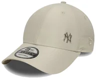 Czapki damskie - Czapka z daszkiem NEW ERA NYY Flawless 9FORTY Cap kremowa - miniaturka - grafika 1