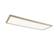 Lampy sufitowe - Plafon prostokątny ATRIA Wood 580x200mm LED 22W 3000K IP44 - drewno - miniaturka - grafika 1
