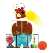 Zabawki i gry sportowe - Metalowe puszki do zbijania Niedźwiedź Applepop 3+, Janod - miniaturka - grafika 1