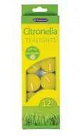 Świece - Citronella Tealights Świeczki Przeciw Komarom 12Szt. - miniaturka - grafika 1