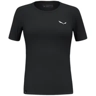 Koszulki sportowe damskie - Koszulka damska Salewa Puez Sporty Dry W T-Shirt Rozmiar: L / Kolor: czarny - miniaturka - grafika 1