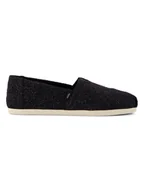 Espadryle damskie - TOMS Espadryle w kolorze czarnym - miniaturka - grafika 1