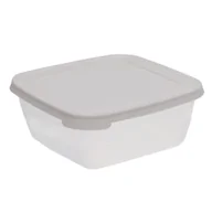 Pojemniki kuchenne - Pojemnik kwadratowy Polar Duo 0,5 l biały - miniaturka - grafika 1