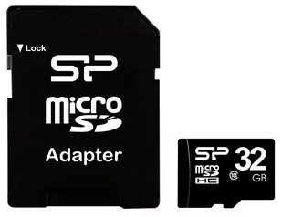 Silicon Power MicroSDHC Class 10 32GB (SP032GBSTH010V10) - Karty pamięci - miniaturka - grafika 1