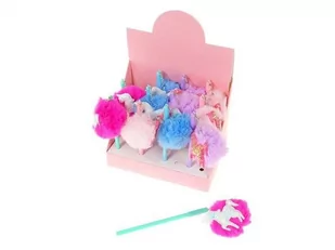 Długopis z zawieszką Jednorożec plusz 559936 p12 mix cena za 1 szt - Długopisy - miniaturka - grafika 1