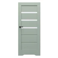 Drzwi wewnętrzne - Porta Drzwi wewnętrzne łazienkowe z podcięciem wentylacyjnym Verte H3 Fiord 80 prawe - miniaturka - grafika 1