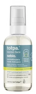 Tołpa Dermo Face Sebio Normalizujący tonik matujący 100ml 57842-uniw - Toniki i hydrolaty do twarzy - miniaturka - grafika 1