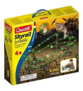 Quercetti Tor kulkowy Skyrail Jurassic GXP-554878 - Tory, garaże, parkingi - miniaturka - grafika 1