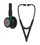 Urządzenia medyczne - Stetoskop Littmann Cardiology IV 6201 Stetoskop kardiologiczny Black-Finish, przewód - czarny, trzonek niebieski - miniaturka - grafika 1
