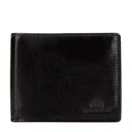 Portfele - Męski portfel skórzany z wykładanym panelem - miniaturka - grafika 1