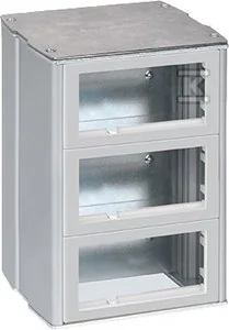 Simon Simon Connect Metalowa miniwieża 12x K45 aluminium KT1200/8 KT1200/8 - Wyłączniki światła i elektryczne - miniaturka - grafika 1