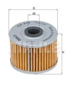 Filtry oleju - Filtr oleju Mahle OX 410 - miniaturka - grafika 1