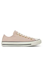 Trampki damskie - Converse Trampki Chuck Taylor All Star Leather A13816C Różowy - miniaturka - grafika 1