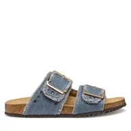 Klapki i japonki damskie - Klapki Geox D Brionia R D55Y3S 00011 C4005 Niebieski - miniaturka - grafika 1