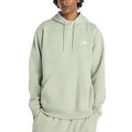 Bluzy męskie - Bluza męska New Balance MT41511GAS - zielona - miniaturka - grafika 1